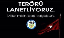 TERÖRÜ LANETLİYORUZ